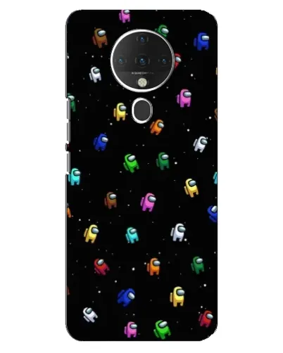 Чехол для TECNO Spark 6 с картинкой «Экипаж Among Us»