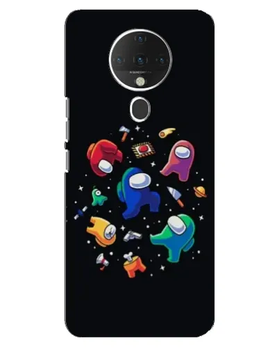Чехол для TECNO Spark 6 с картинкой «Among Us космос»