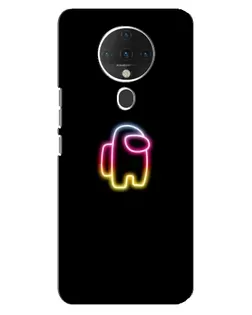 Чехол для TECNO Spark 6 с картинкой «Among Us градиент»