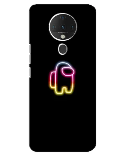 Чехол для TECNO Spark 6 с картинкой «Among Us градиент»