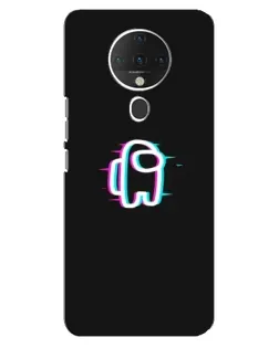 Чехол для TECNO Spark 6 с картинкой «Among Us неон»