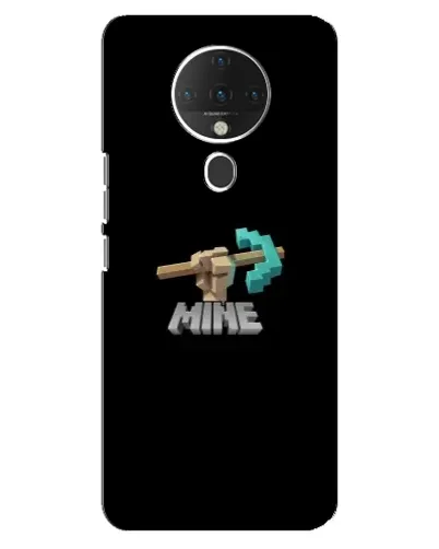 Чехол для TECNO Spark 6 с картинкой «Алмазная кирка»