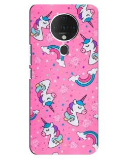Чохол для TECNO Spark 6 з картинкою «Unicorn паттерн рожевий» Чохол для TECNO Spark 6 з картинкою «Unicorn паттерн рожевий»