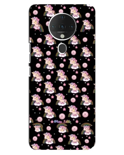 Чехол для TECNO Spark 6 с картинкой «Magic Unicorn паттерн»