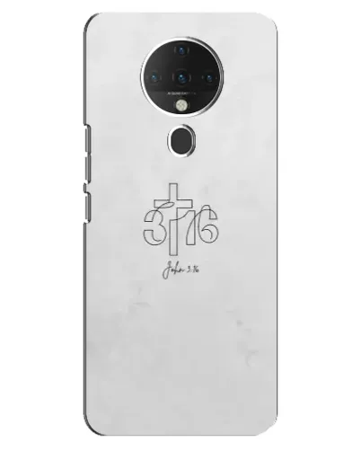 Чохол для TECNO Spark 6 з картинкою «Івана 3:16 Хрест» Чохол для TECNO Spark 6 з картинкою «Івана 3:16 Хрест»