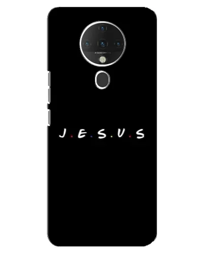 Чохол для TECNO Spark 6 з картинкою «Крапки віри J.E.S.U.S.» Чохол для TECNO Spark 6 з картинкою «Крапки віри J.E.S.U.S.»