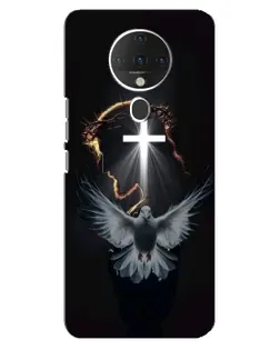 Чохол для TECNO Spark 6 з картинкою «Голуб та Світло»