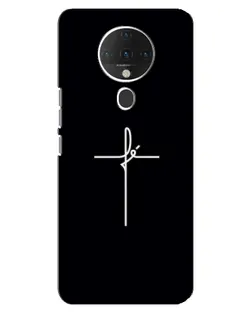 Чехол для TECNO Spark 6 с картинкой «Тонкий крест»