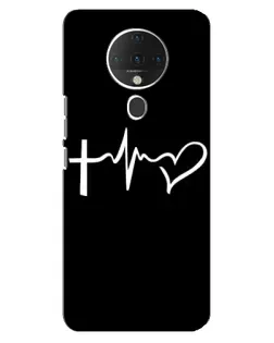Чехол для TECNO Spark 6 с картинкой «Пульс веры»