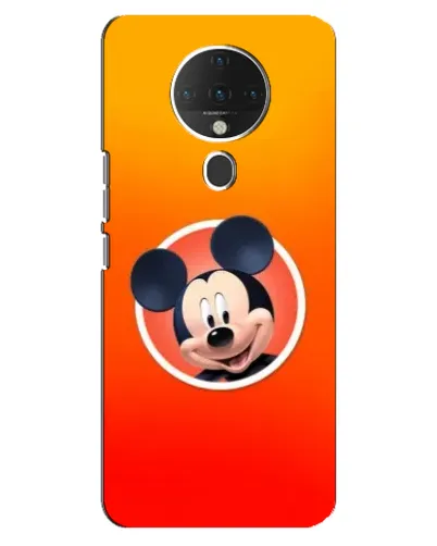 Чехол для TECNO Spark 6 с картинкой «Mickey в круге»