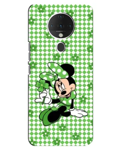 Чехол для TECNO Spark 6 с картинкой «Mickey в клетку»