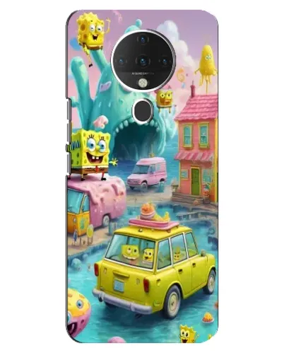 Чехол для TECNO Spark 6 с картинкой «Монстр-трак приключения»