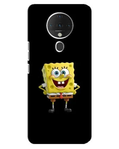 Чехол для TECNO Spark 6 с картинкой «Классический Губка Боб»