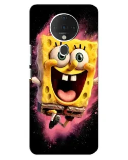 Чехол для TECNO Spark 6 с картинкой «Взрывной Спанч Боб»