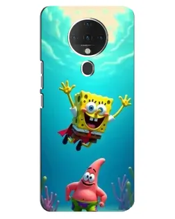Чохол для TECNO Spark 6 з картинкою «Спанч Боб під водою» Чохол для TECNO Spark 6 з картинкою «Спанч Боб під водою»