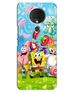 Чохол для TECNO Spark 6 з картинкою «Губка Боб та друзі» Чохол для TECNO Spark 6 з картинкою «Губка Боб та друзі»