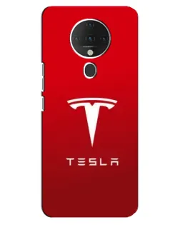 Чохол для TECNO Spark 6 з картинкою «Tesla Red Classic» Чохол для TECNO Spark 6 з картинкою «Tesla Red Classic»