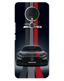 Чехол для TECNO Spark 6 с картинкой «Mercedes — белый карбон» Чехол для TECNO Spark 6 с картинкой «Mercedes — белый карбон»