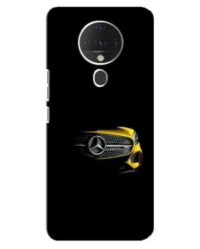 Чехол для TECNO Spark 6 с картинкой «Mercedes — ретро стиль»