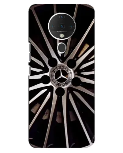 Чехол для TECNO Spark 6 с картинкой «Диск Mercedes»