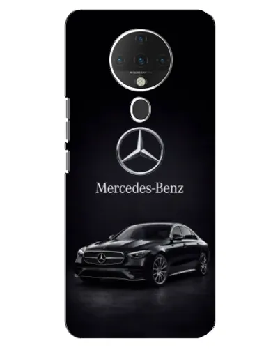 Чехол для TECNO Spark 6 с картинкой «Mercedes — решетка радиатора»