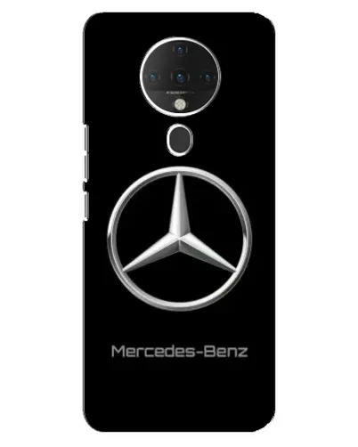 Чехол для TECNO Spark 6 с картинкой «Mercedes Silver Logo»