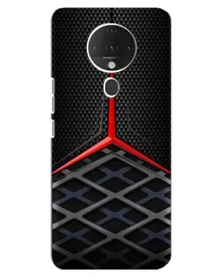 Чехол для TECNO Spark 6 с картинкой «Mercedes Carbon Grid»