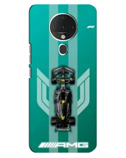 Чехол для TECNO Spark 6 с картинкой «Mercedes AMG Petronas»