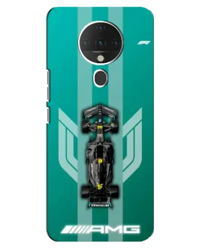 Чехол для TECNO Spark 6 с картинкой «Mercedes AMG Petronas»
