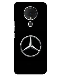 Чехол для TECNO Spark 6 с картинкой «Mercedes классический лого»