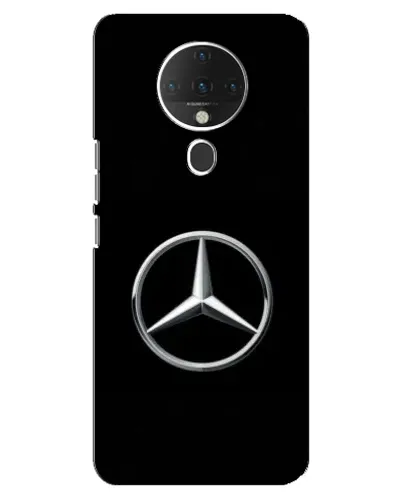 Чехол для TECNO Spark 6 с картинкой «Mercedes классический лого»