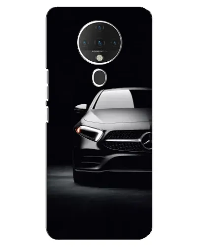 Чехол для TECNO Spark 6 с картинкой «Свет фар Mercedes»