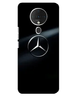 Чохол для TECNO Spark 6 з картинкою «Mercedes на металі»