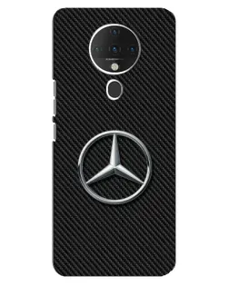 Чохол для TECNO Spark 6 з картинкою «Карбоновий Mercedes стиль»