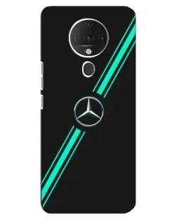 Чохол для TECNO Spark 6 з картинкою «Спортивні лінії Mercedes»