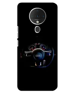 Чехол для TECNO Spark 6 с картинкой «Салон Audi — руль» Чехол для TECNO Spark 6 с картинкой «Салон Audi — руль»