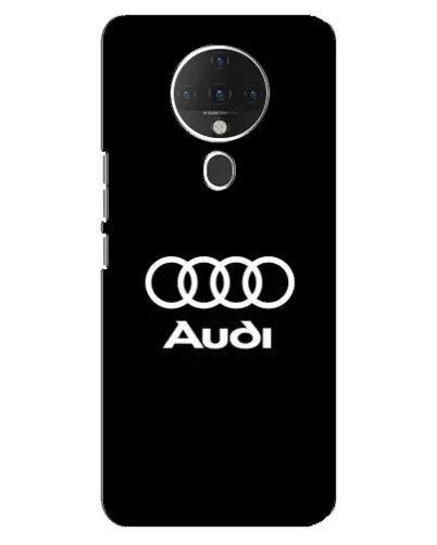 Чехол для TECNO Spark 6 с картинкой «Классическое лого Audi» Чехол для TECNO Spark 6 с картинкой «Классическое лого Audi»