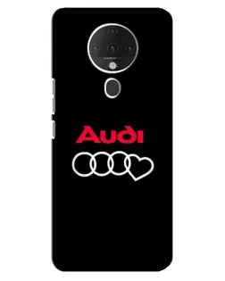 Чохол для TECNO Spark 6 з картинкою «Логотип Audi Heart» Чохол для TECNO Spark 6 з картинкою «Логотип Audi Heart»