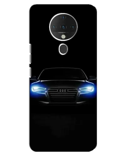 Чехол для TECNO Spark 6 с картинкой «Audi в неоне» Чехол для TECNO Spark 6 с картинкой «Audi в неоне»