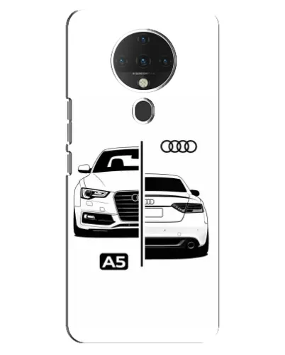 Чехол для TECNO Spark 6 с картинкой «Audi — контрастный дизайн» Чехол для TECNO Spark 6 с картинкой «Audi — контрастный дизайн»