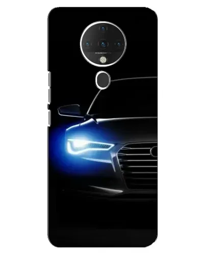 Чехол для TECNO Spark 6 с картинкой «Неоновый взгляд Audi» Чехол для TECNO Spark 6 с картинкой «Неоновый взгляд Audi»