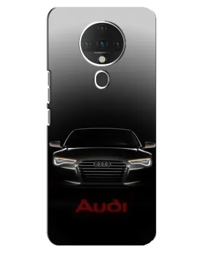 Чехол для TECNO Spark 6 с картинкой «Audi — градиентный контур» Чехол для TECNO Spark 6 с картинкой «Audi — градиентный контур»