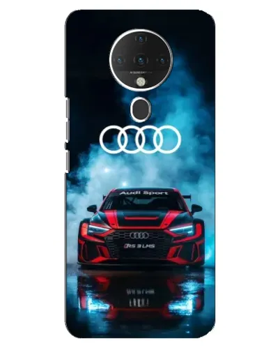 Чехол для TECNO Spark 6 с картинкой «Audi Sport — неон» Чехол для TECNO Spark 6 с картинкой «Audi Sport — неон»
