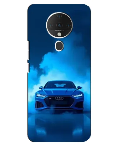 Чехол для TECNO Spark 6 с картинкой «Audi — голубая энергия» Чехол для TECNO Spark 6 с картинкой «Audi — голубая энергия»