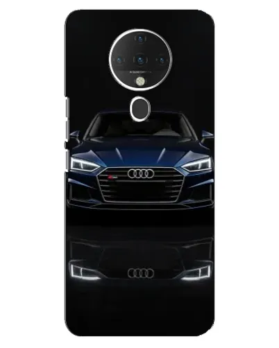 Чехол для TECNO Spark 6 с картинкой «Audi — ночное отражение» Чехол для TECNO Spark 6 с картинкой «Audi — ночное отражение»
