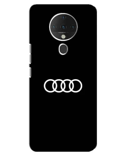 Чехол для TECNO Spark 6 с картинкой «Audi White Logo» Чехол для TECNO Spark 6 с картинкой «Audi White Logo»