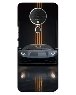 Чохол для TECNO Spark 6 з картинкою «Lamborghini золоті лінії» Чохол для TECNO Spark 6 з картинкою «Lamborghini золоті лінії»