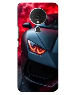 Чохол для TECNO Spark 6 з картинкою «Lamborghini червоне сяйво» Чохол для TECNO Spark 6 з картинкою «Lamborghini червоне сяйво»