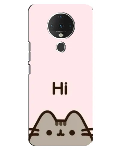 Чохол для TECNO Spark 6 з картинкою «Пушин каже Hi» Чохол для TECNO Spark 6 з картинкою «Пушин каже Hi»