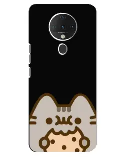 Чохол для TECNO Spark 6 з картинкою «Пушин на чорному»